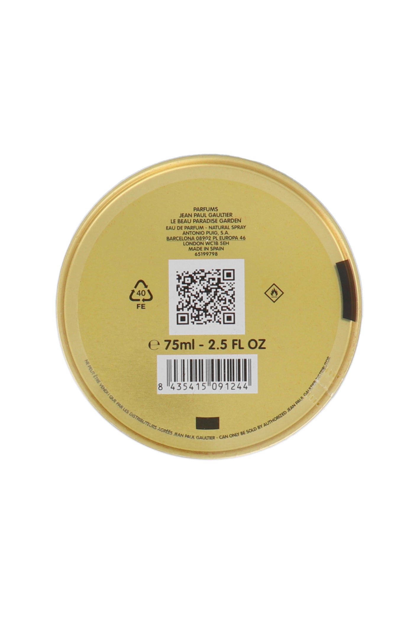 Jean Paul Gaultier Le Beau Paradise Garden Edp 75ml