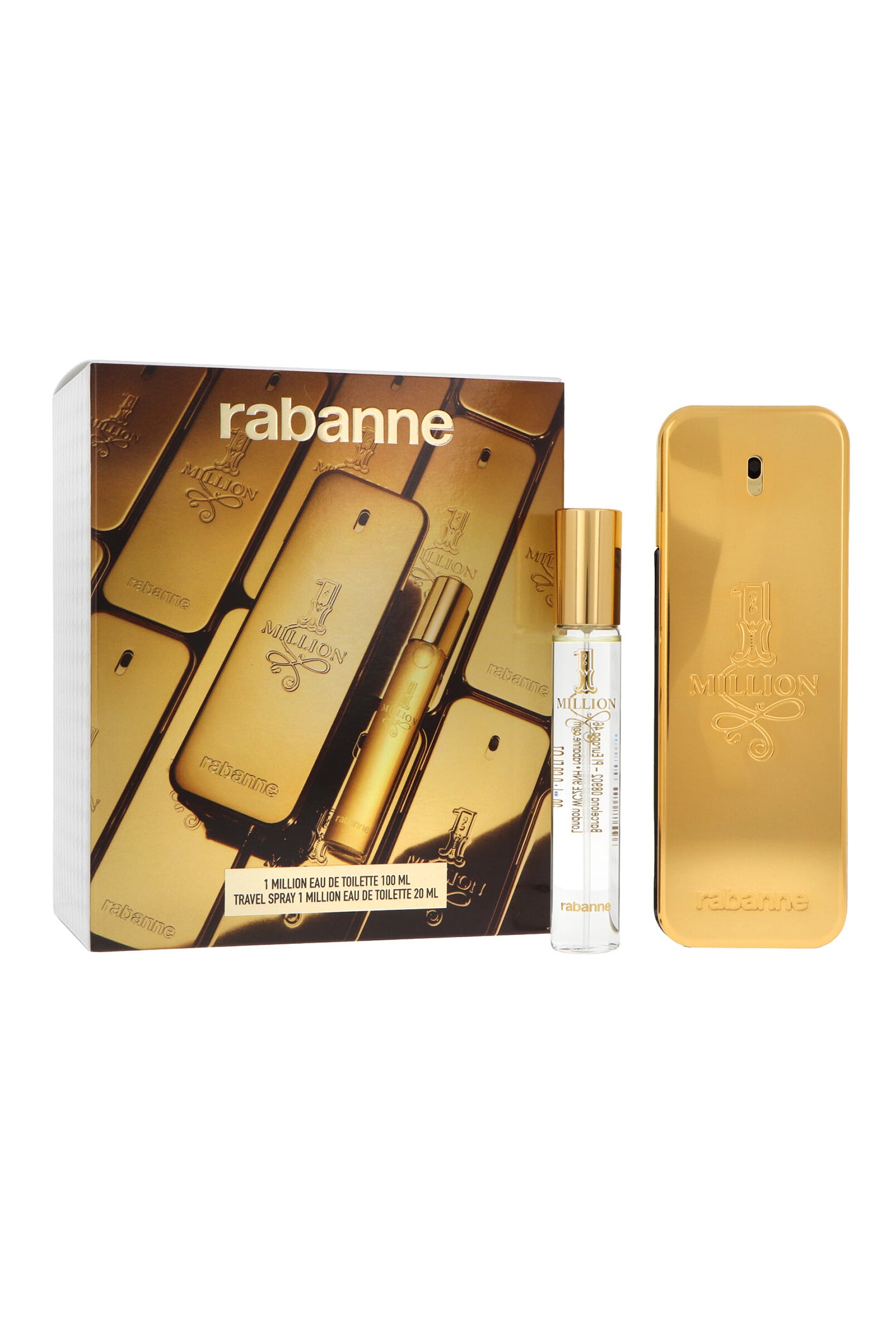 Set Paco Rabanne 1 Million EdT 100 ml + EdT 20 ml
