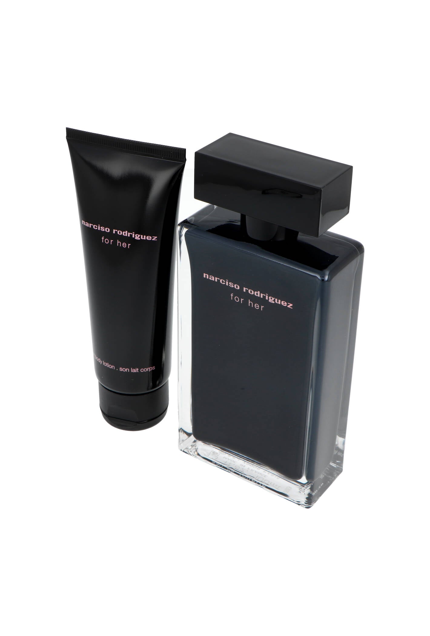 Narciso Rodriguez For Her Set: Eau de Toilette 100 ml + Bodylotion 75 ml