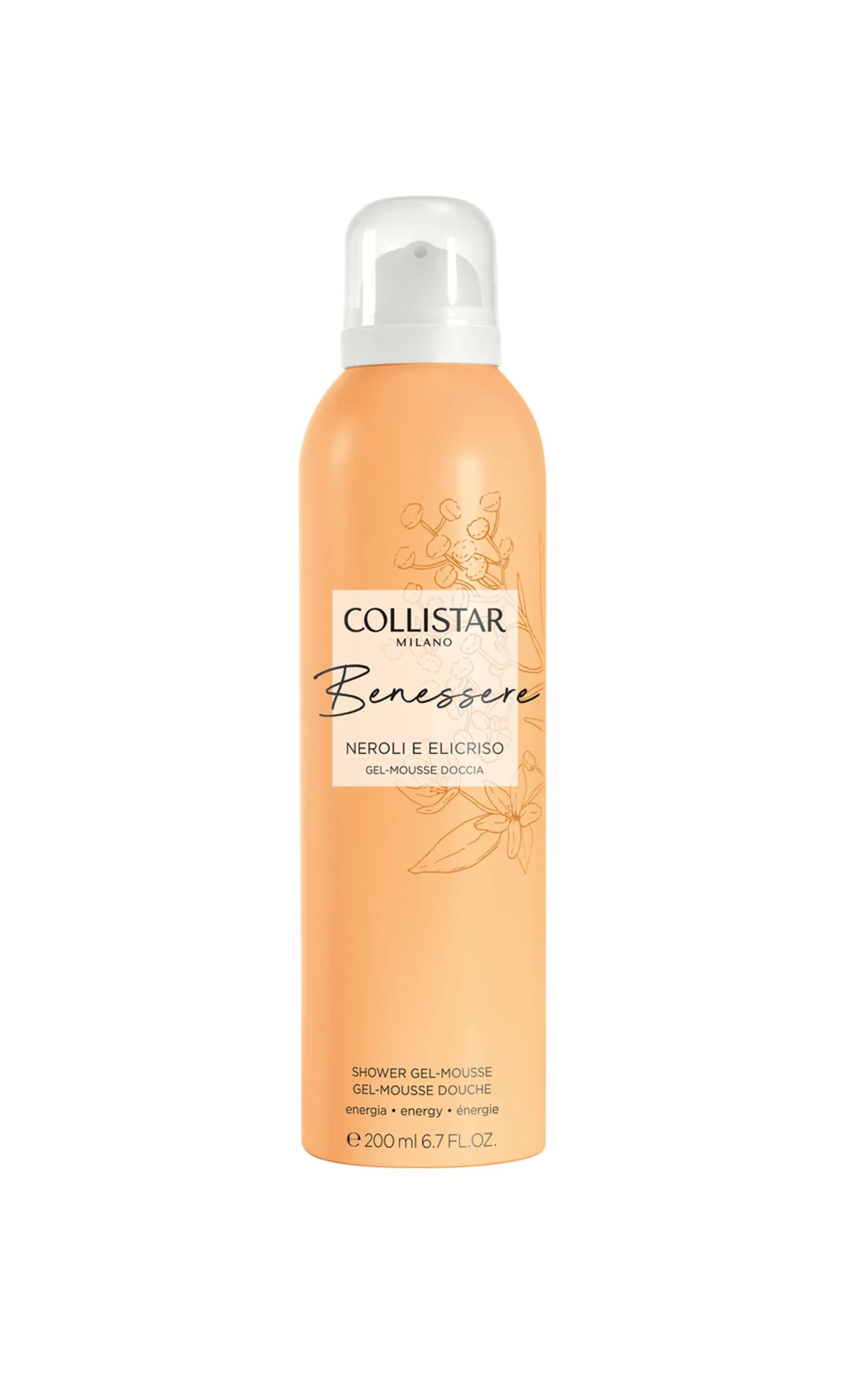 Collistar Wellness Neroli E Elicriso Shower Gel 200ml