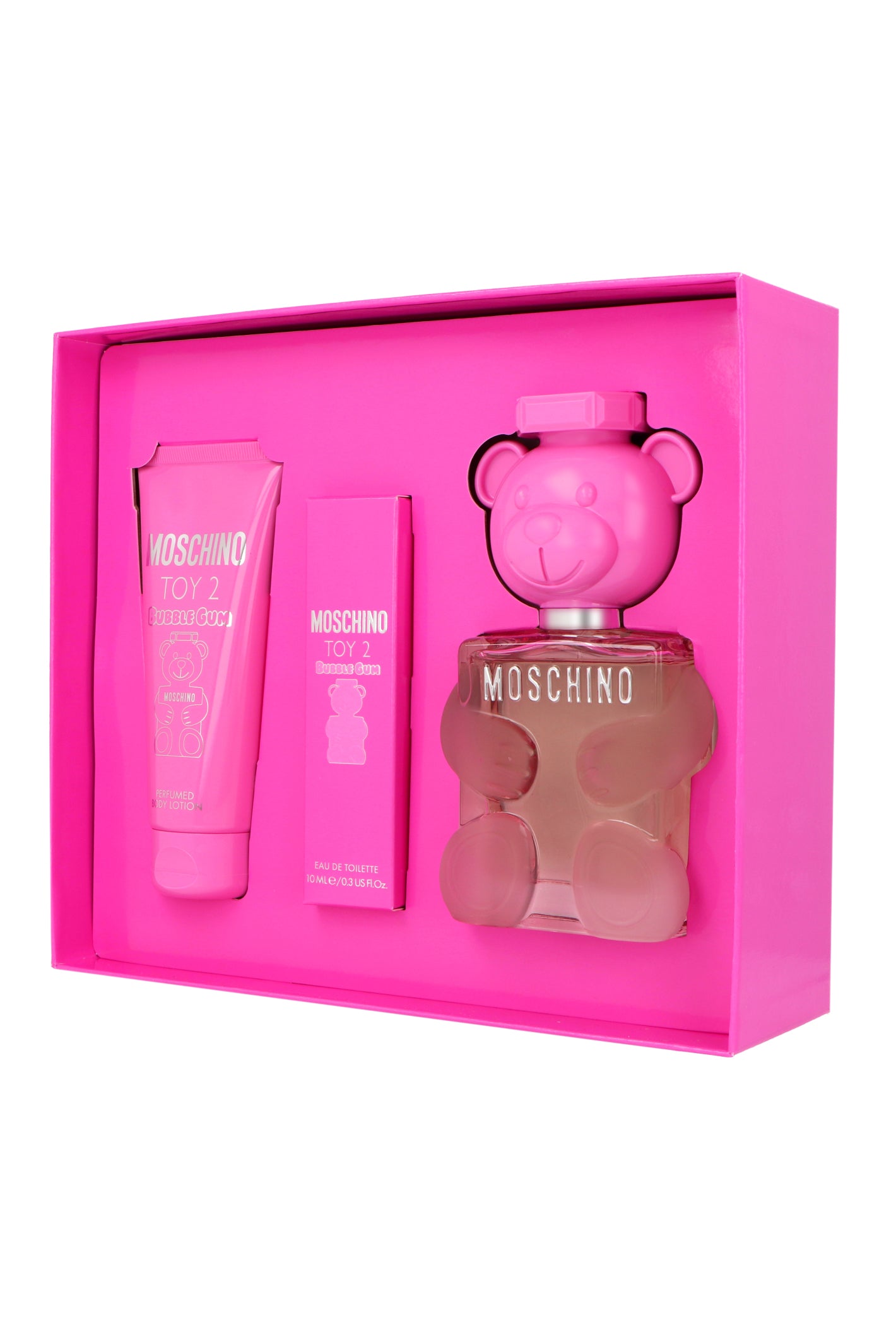 Zestaw Moschino Toy 2 Bubble Gum Edt 100ml + Body Lotion 100ml + Edt 10ml