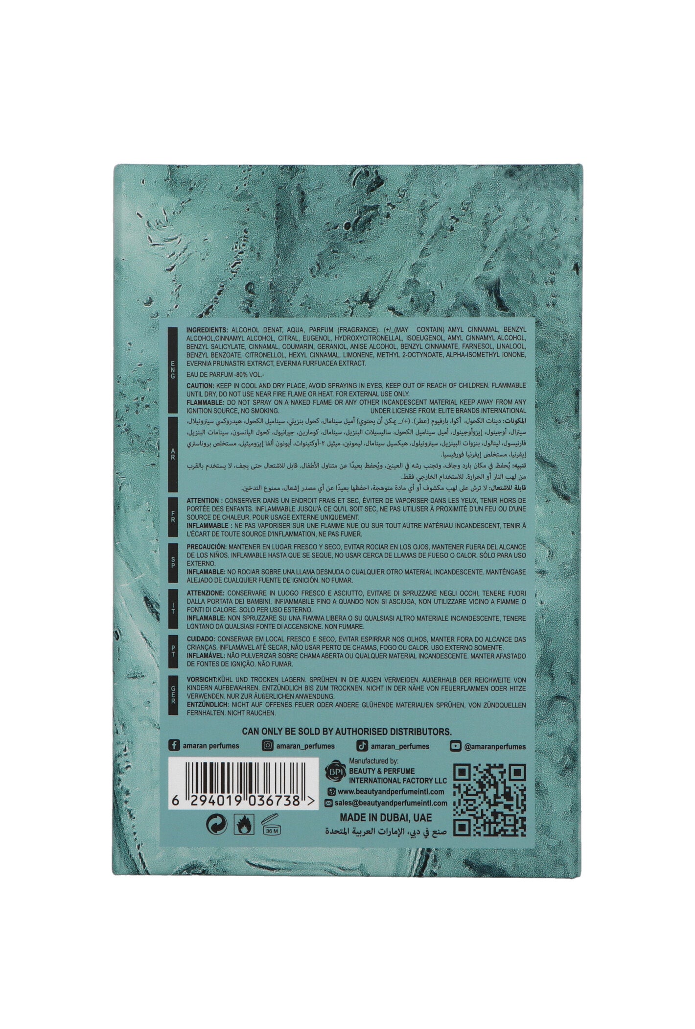 Amaran Mirage Citadel Edp 100ml