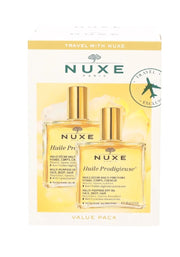 Nuxe Reiseset mit Nuxe Huile Prodigieuse Duo Trockenöl 2x 100ml