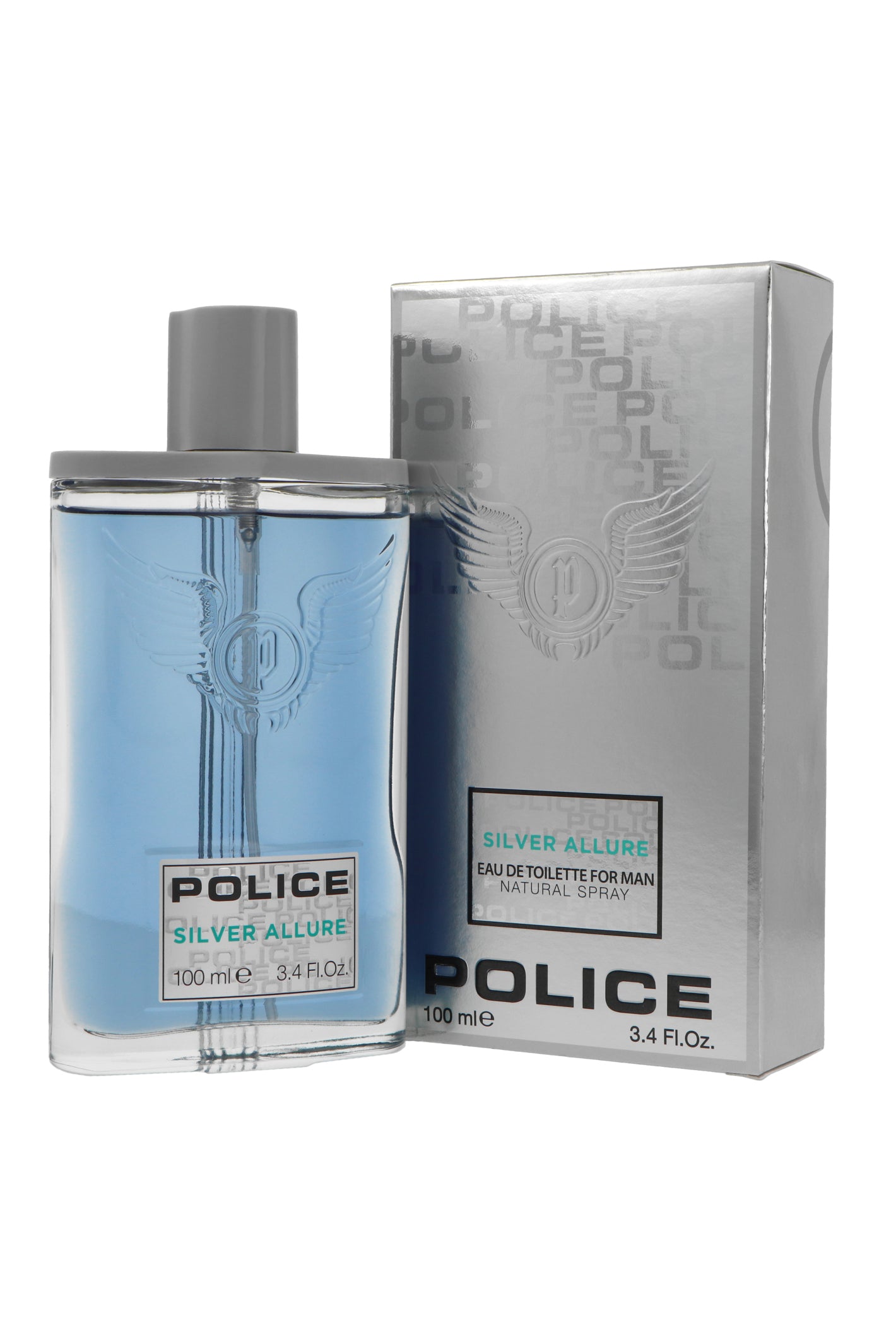Police Contemporary Silver Allure Edt 100ml