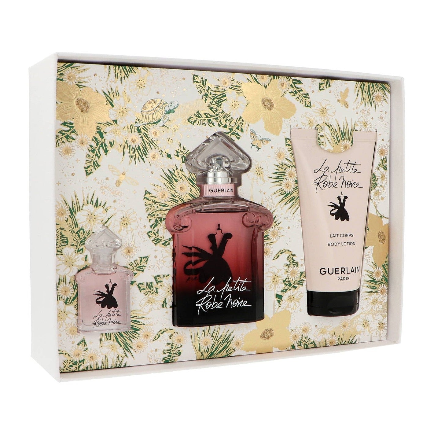 Set Guerlain La Petite Robe Noire Edp 50ml + Edp 5ml + Body Lotion 75ml