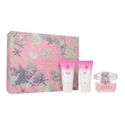 Set Versace Bright Crystal Edt 50ml + Duschgel 50ml + Body Lotion 50ml