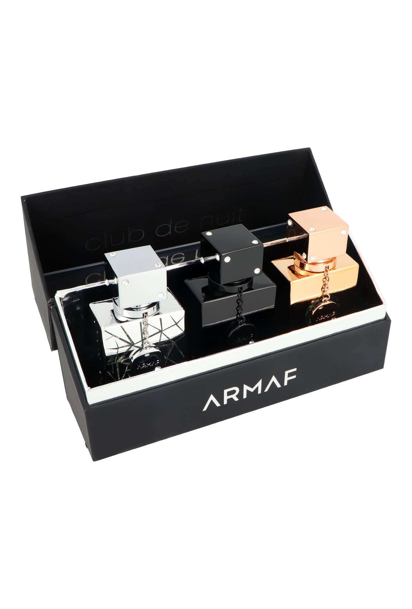 Set Armaf Club de Nuit Black Edp 3x30ml: Sillage + Milestone + Intense Man