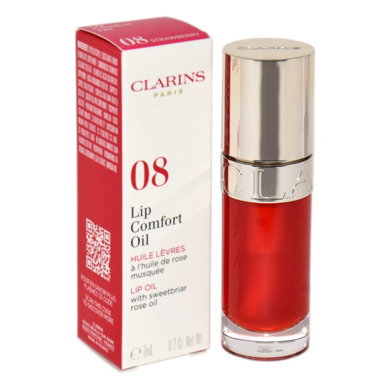 Clarins Lip Comfort Oil 08 Strawberry 7ml