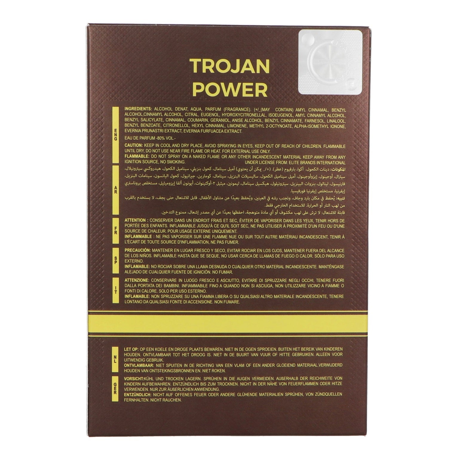 Camara Trojan Power Eau de Parfum 100 ml