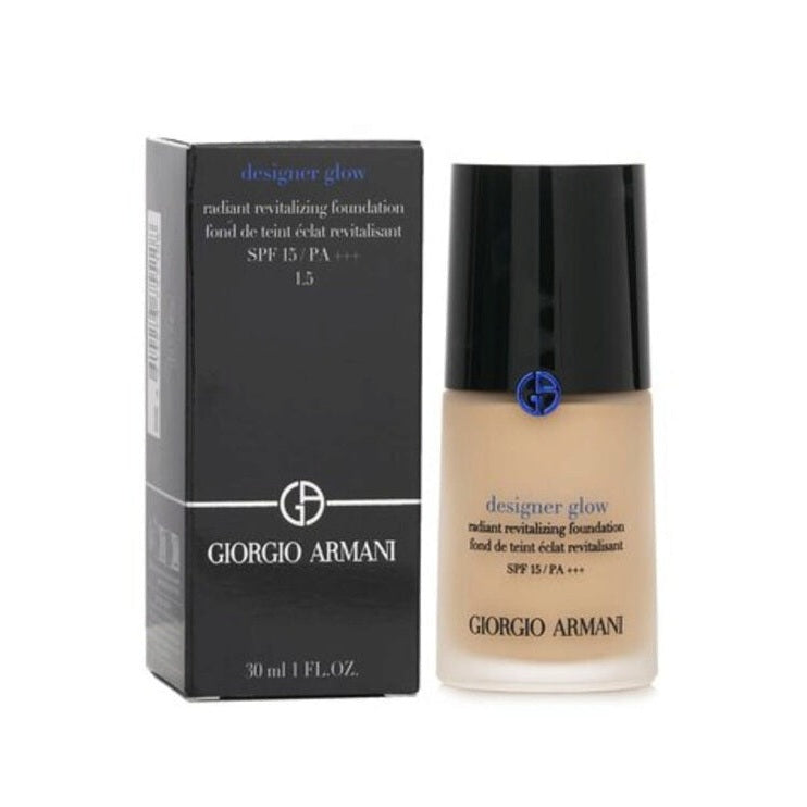 Armani Designer Glow Foundation Spf 15 Pa+++ N1.5 30ml