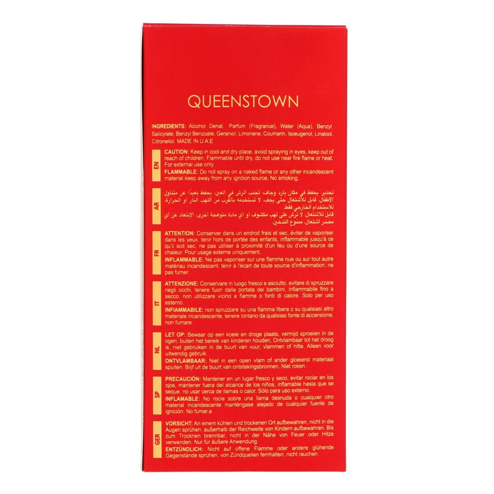 Maison Alhambra Queenstown Intense Pour Femme Edp 100ml