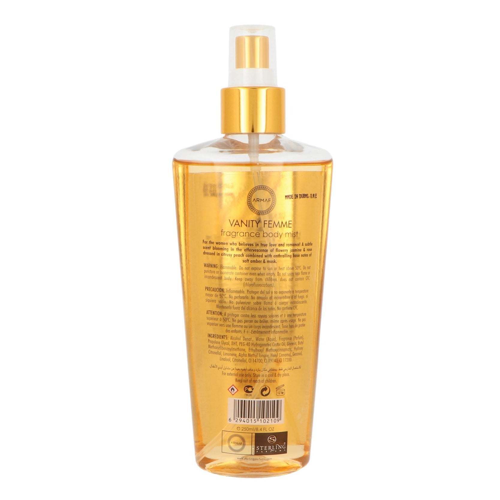 Armaf Vanity Femme Körperspray 250 ml
