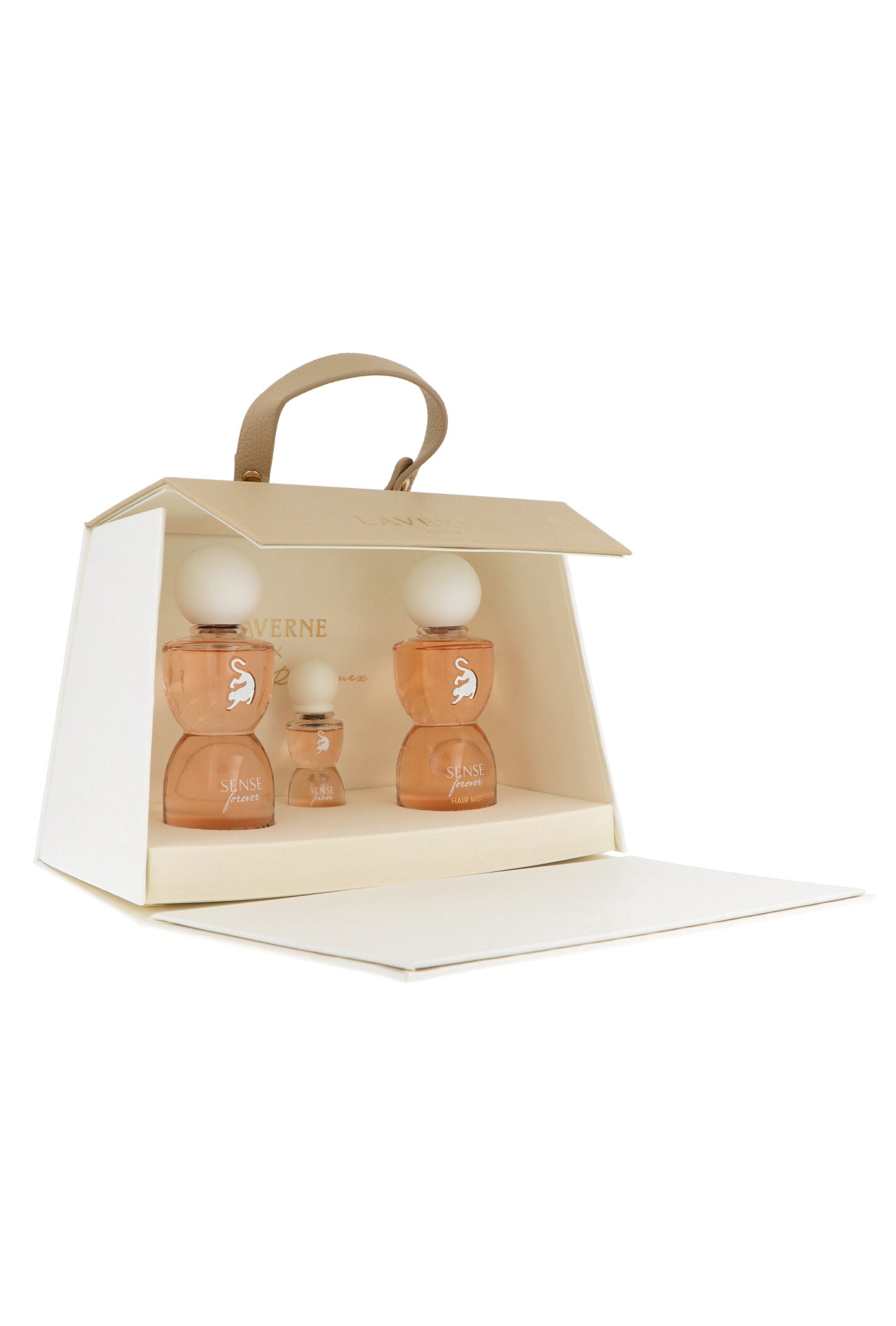 Set bestehend aus Laverne Sense Forever Eau de Parfum 75 ml + Eau de Parfum 10 ml + Haarspray 75 ml