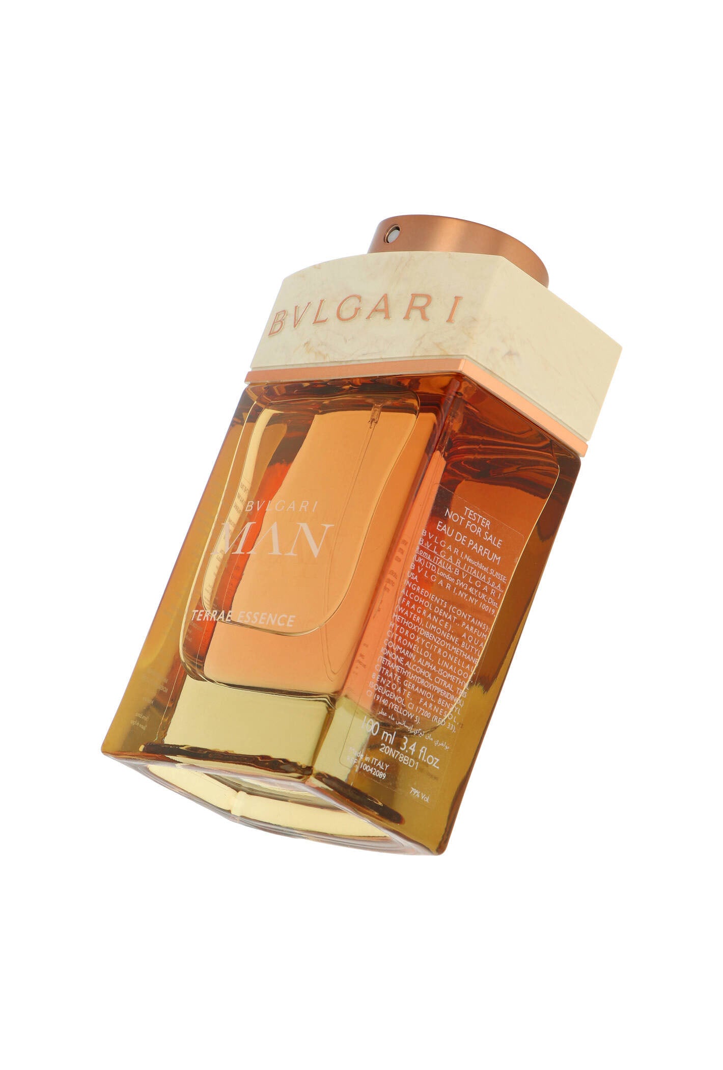 Tester Bvlgari Man Terrae Essence Edp 100ml