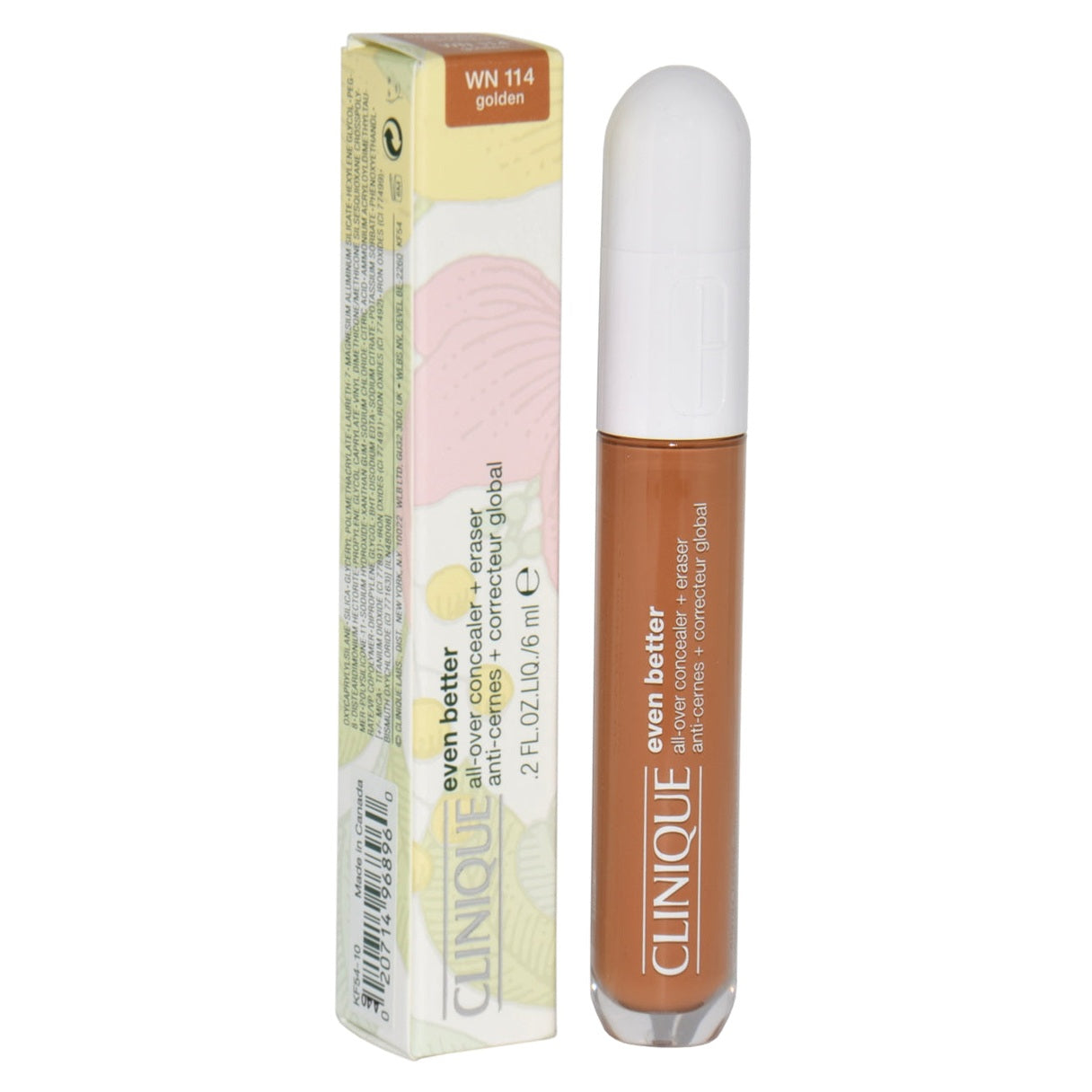 Clinique Even Better All Over Concealer + Eraser Wn 114 Golden 6ml