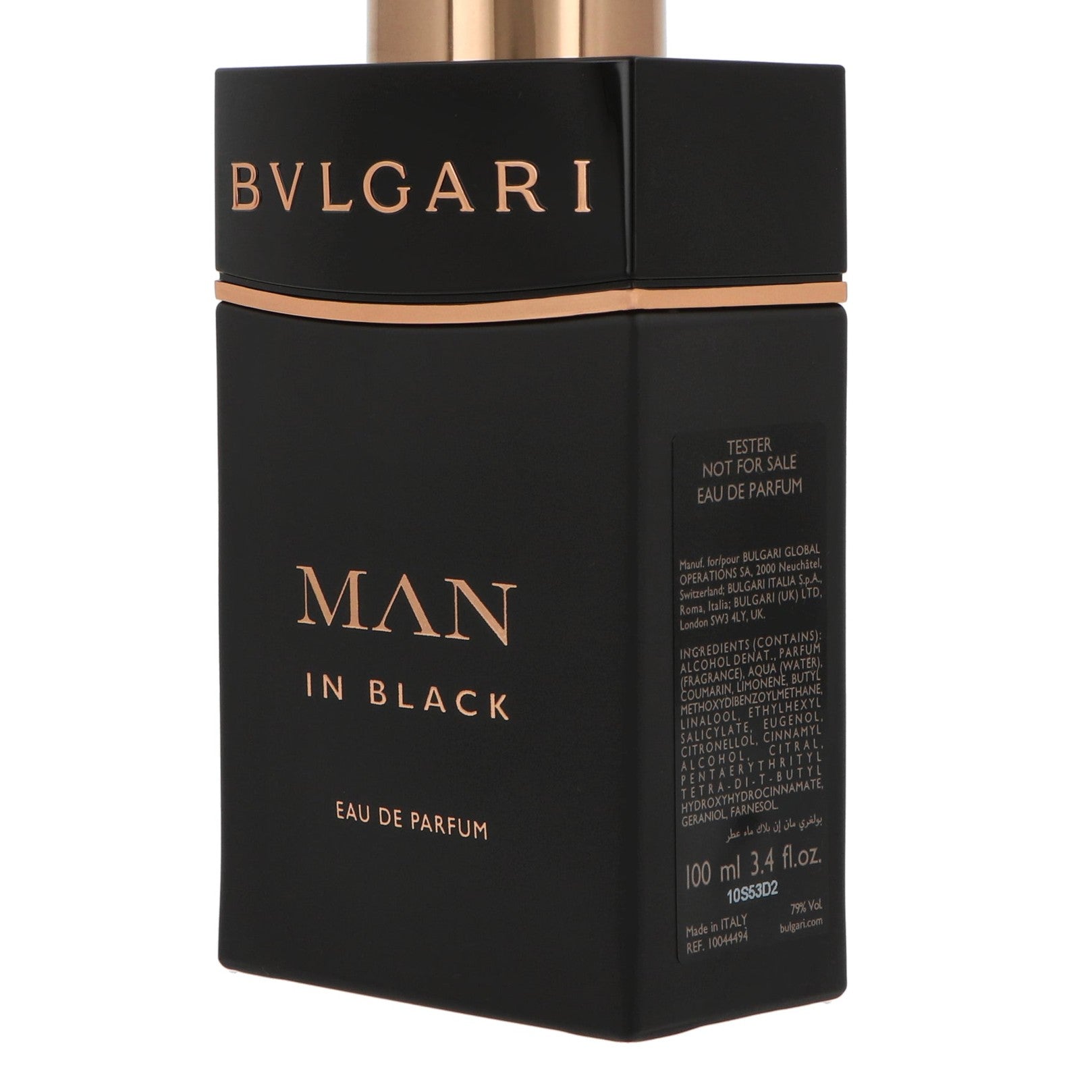 Tester Bvlgari Man In Black Edp 100ml