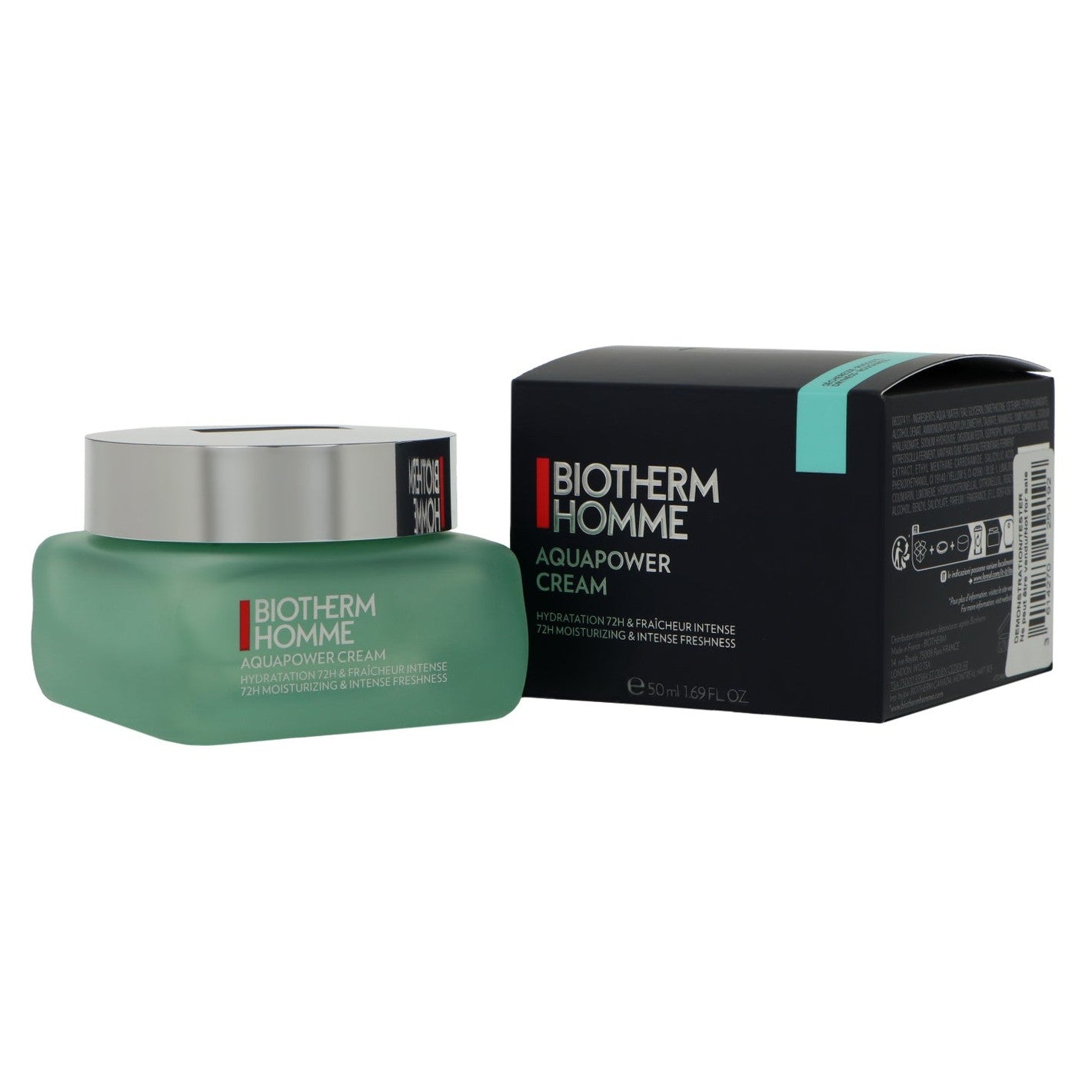 Tester Biotherm Homme Aquapower 72H Concentrated Glacial Hydrator 50ml