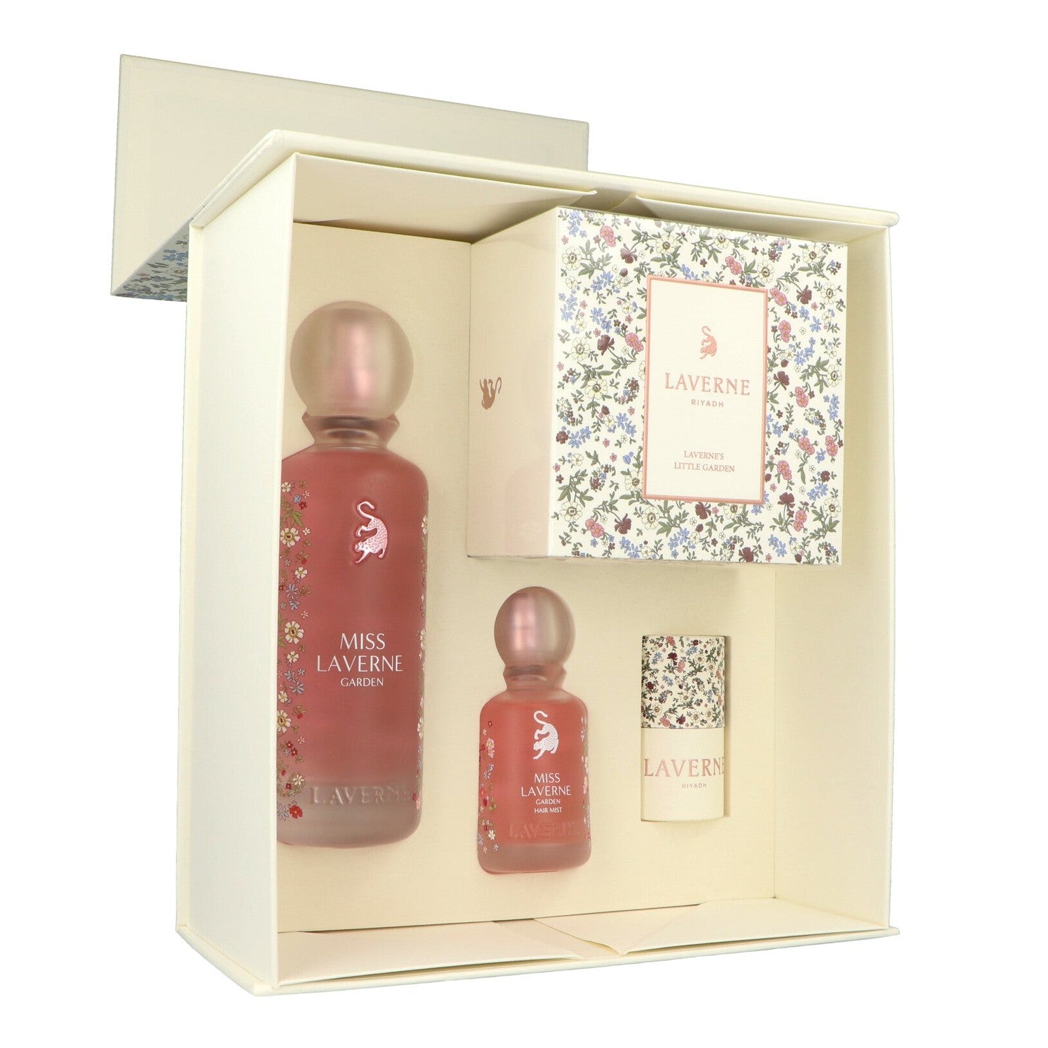 Set Laverne Miss Laverne Edp 200ml + Hair Mist 50ml + Little Garden Collection 5x Edp 10ml