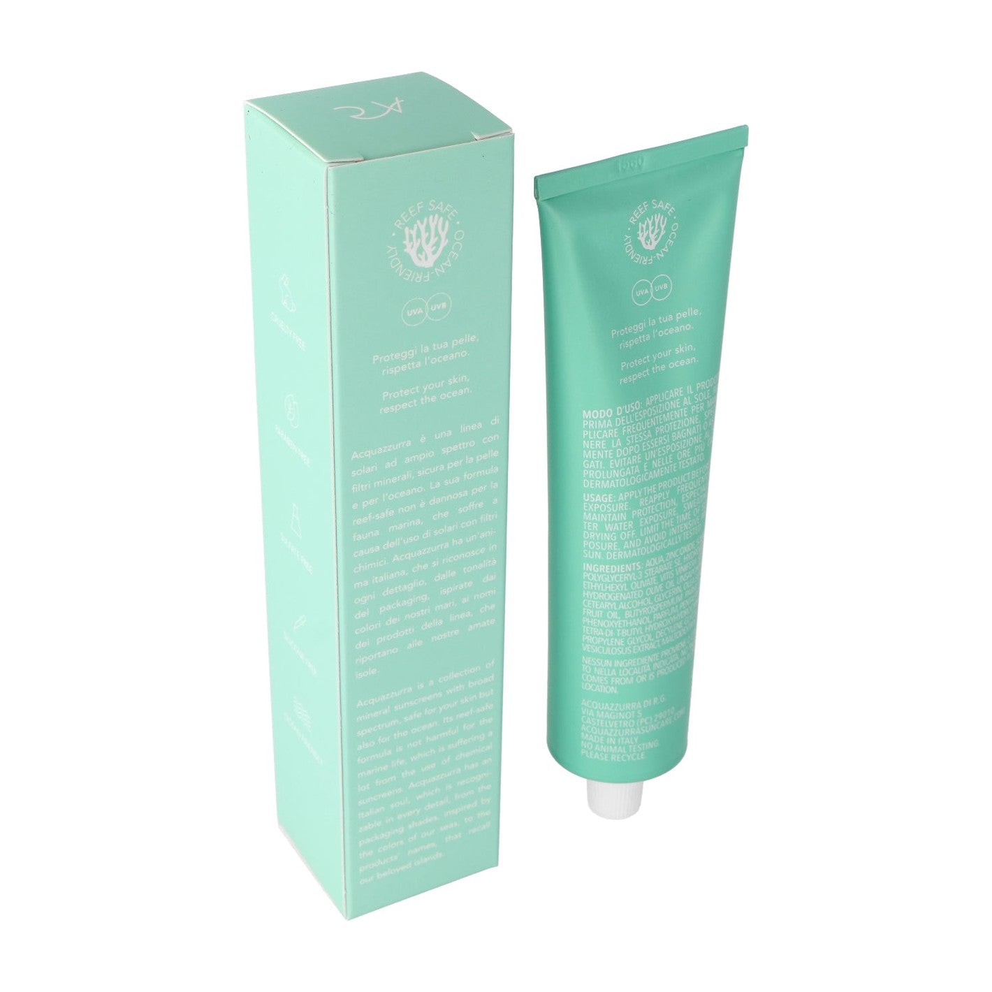 Acqualai Capri Mineralische Sonnencreme mit mittlerem Schutz LSF 15 100 ml