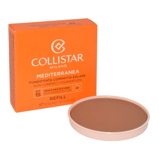 Collistar Mediterranea Sun Compact Foundation Spf15 04 Pantelleria Refill 10,5g