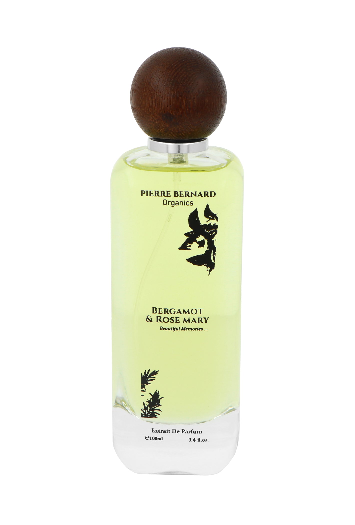 Pierre Bernard Organics Bergamot & Rosemary Extrait de Parfum 100ml