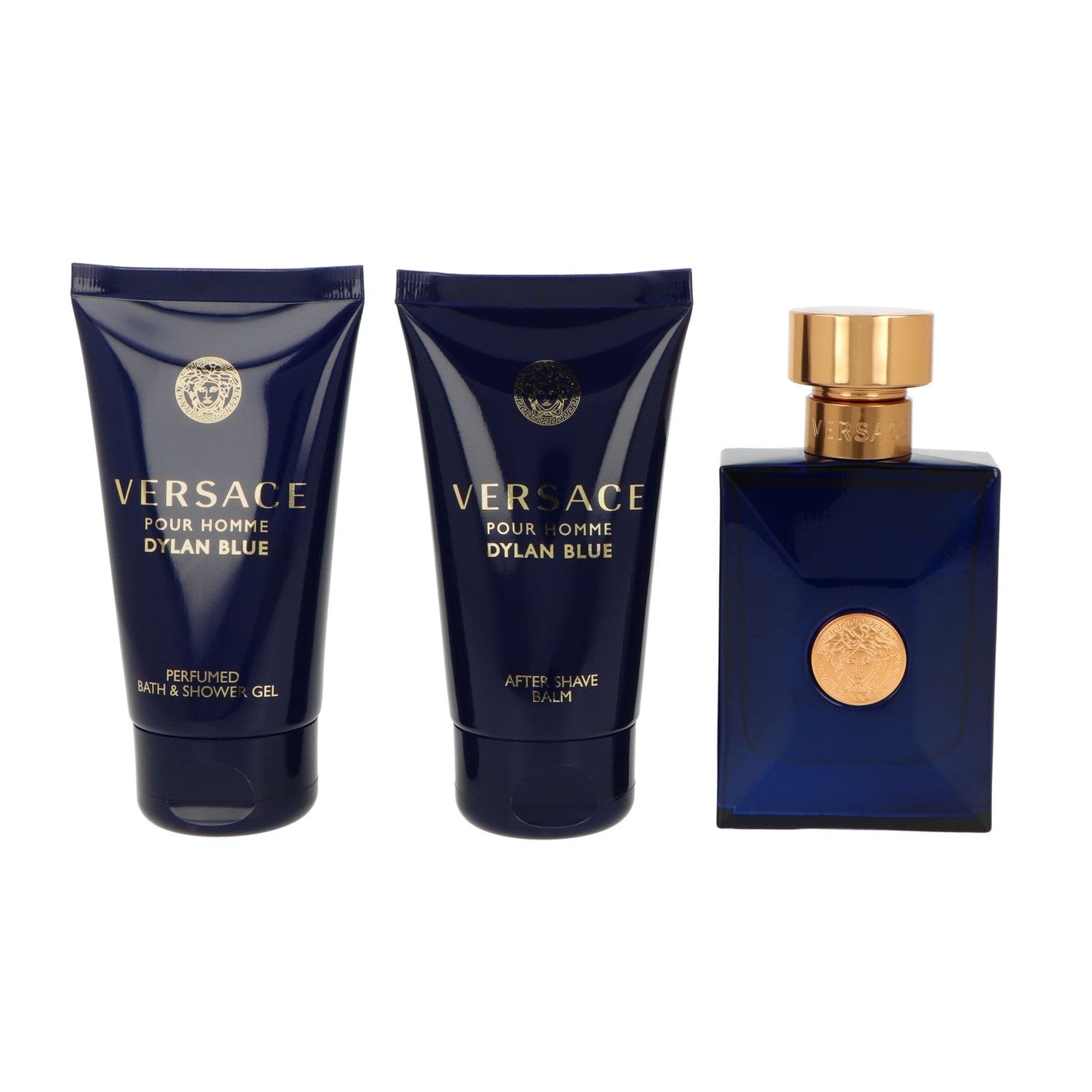 Zestaw Versace Pour Homme Dylan Blue Edt 50ml + Shower Gel 50ml + After Shave Balm 50ml