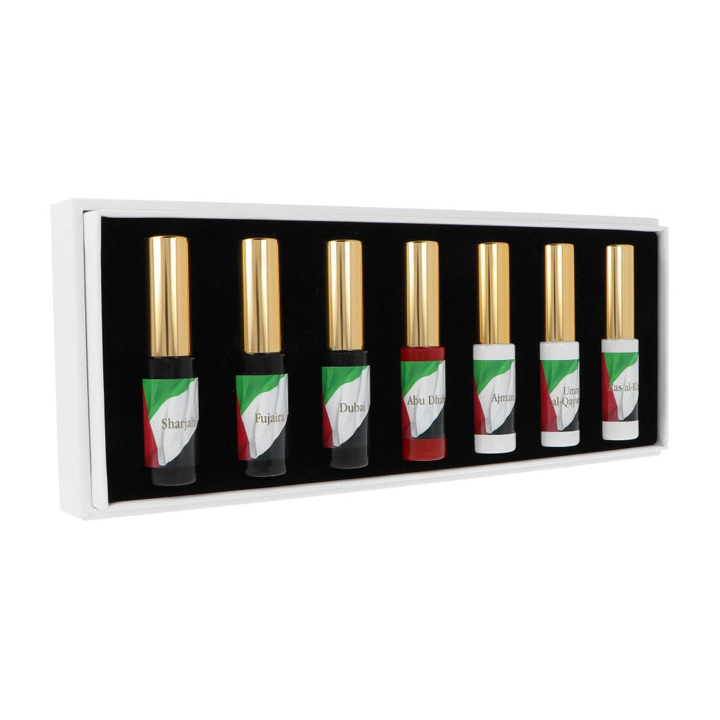 Set Moresque Discovery Moreta EdP 7,5 ml + Diadema EdP 7,5 ml + Tamima EdP 7,5 ml + Aristoqrati EdP 7,5 ml + Al Andalus EdP 7,5 ml + Emiro EdP 7,5 ml + Rand EdP 7,5 ml