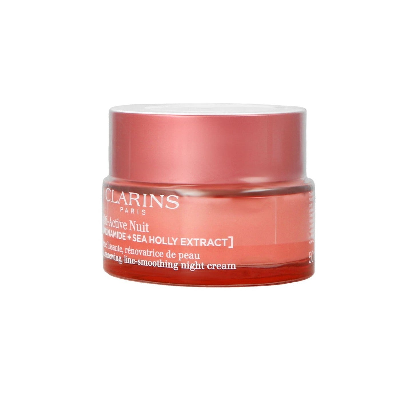 Clarins Multi-Active Creme Nuit Hauterneuernde und glättende Nachtcreme für alle Hauttypen, 50 ml