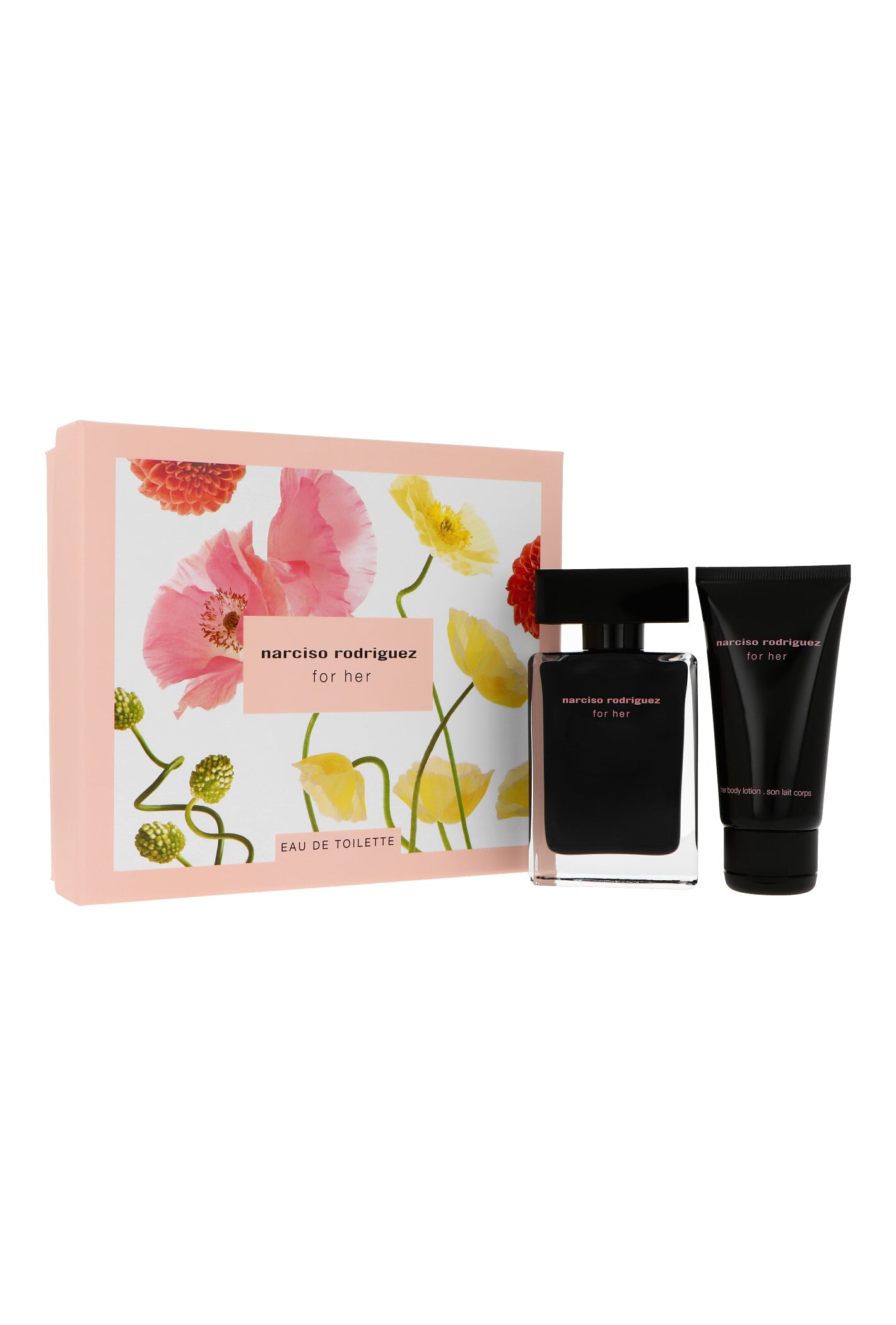 Narciso Rodriguez For Her Set: Eau de Toilette 50 ml + Bodylotion 50 ml