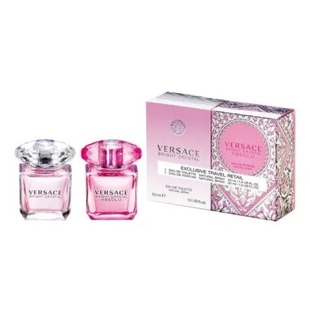 Set Versace Bright Crystal Edt 30ml + Absolu Duo Edp 30ml