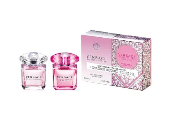 Set Versace Bright Crystal Edt 30ml + Absolu Duo Edp 30ml