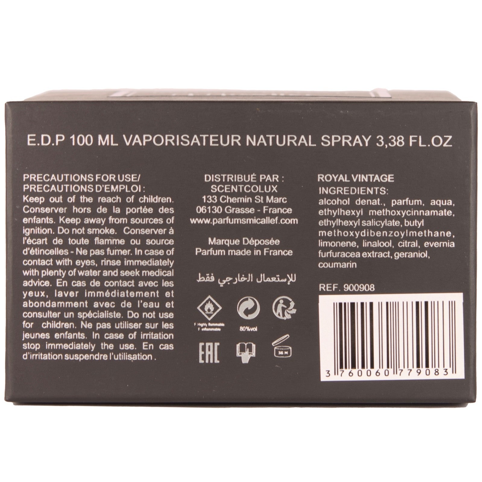 M. Micallef Royal Vintage Eau de Parfum 100ml