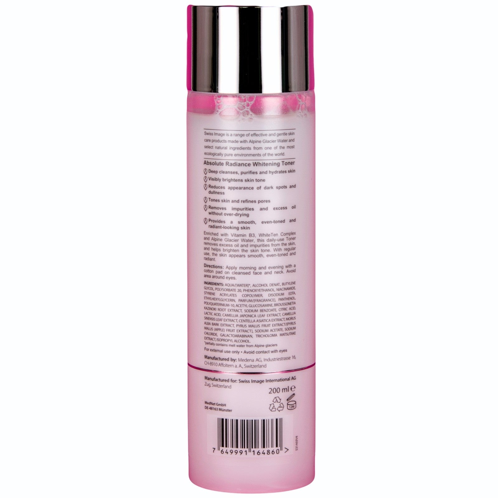 Swiss Image Whitening Toner 200ml