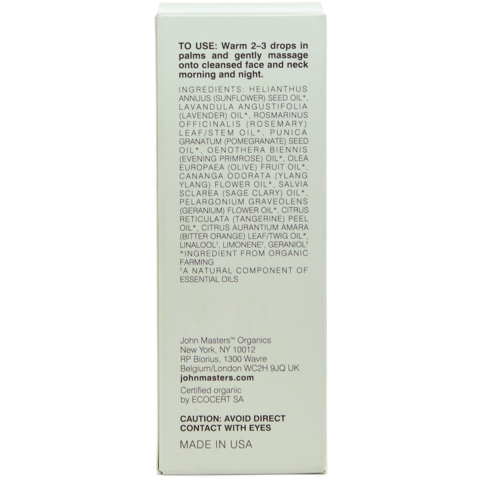 John Masters Organics Pomegranate Facial Oil 29ml