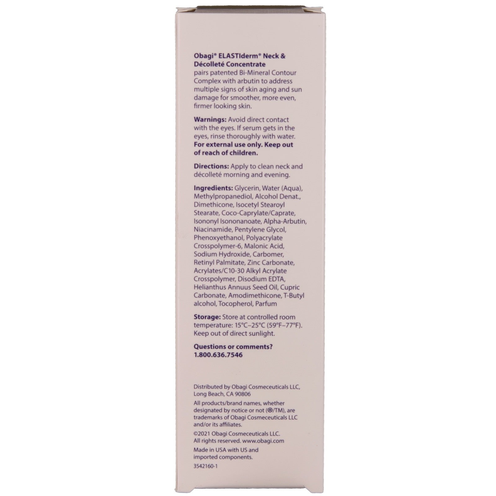 Obagi ELASTIderm Hals- und Dekolletékonzentrat 60 ml