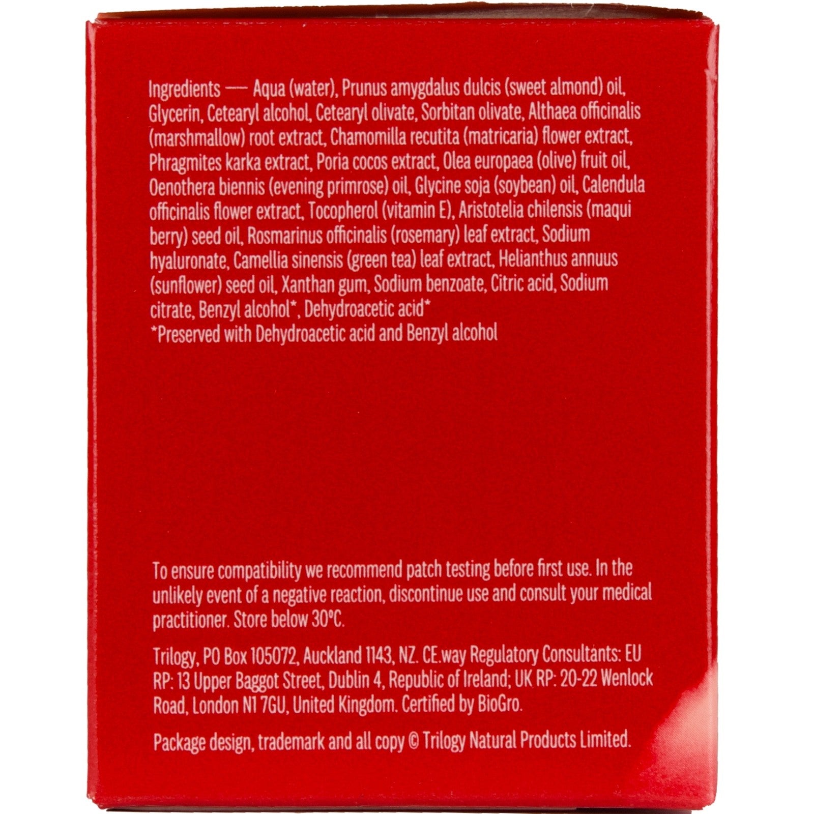 Trilogy – Sehr sanfte Feuchtigkeitscreme, 60 ml