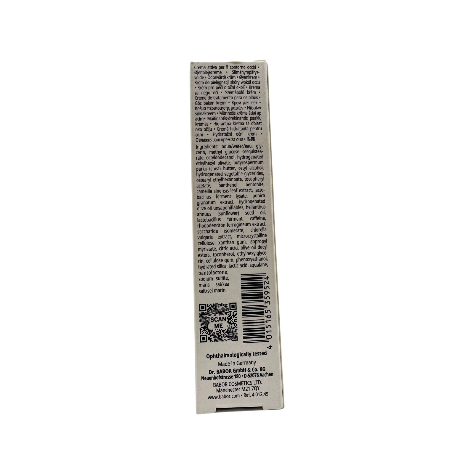 BABOR Skinovage Vitalizing Eye Cream 15ml