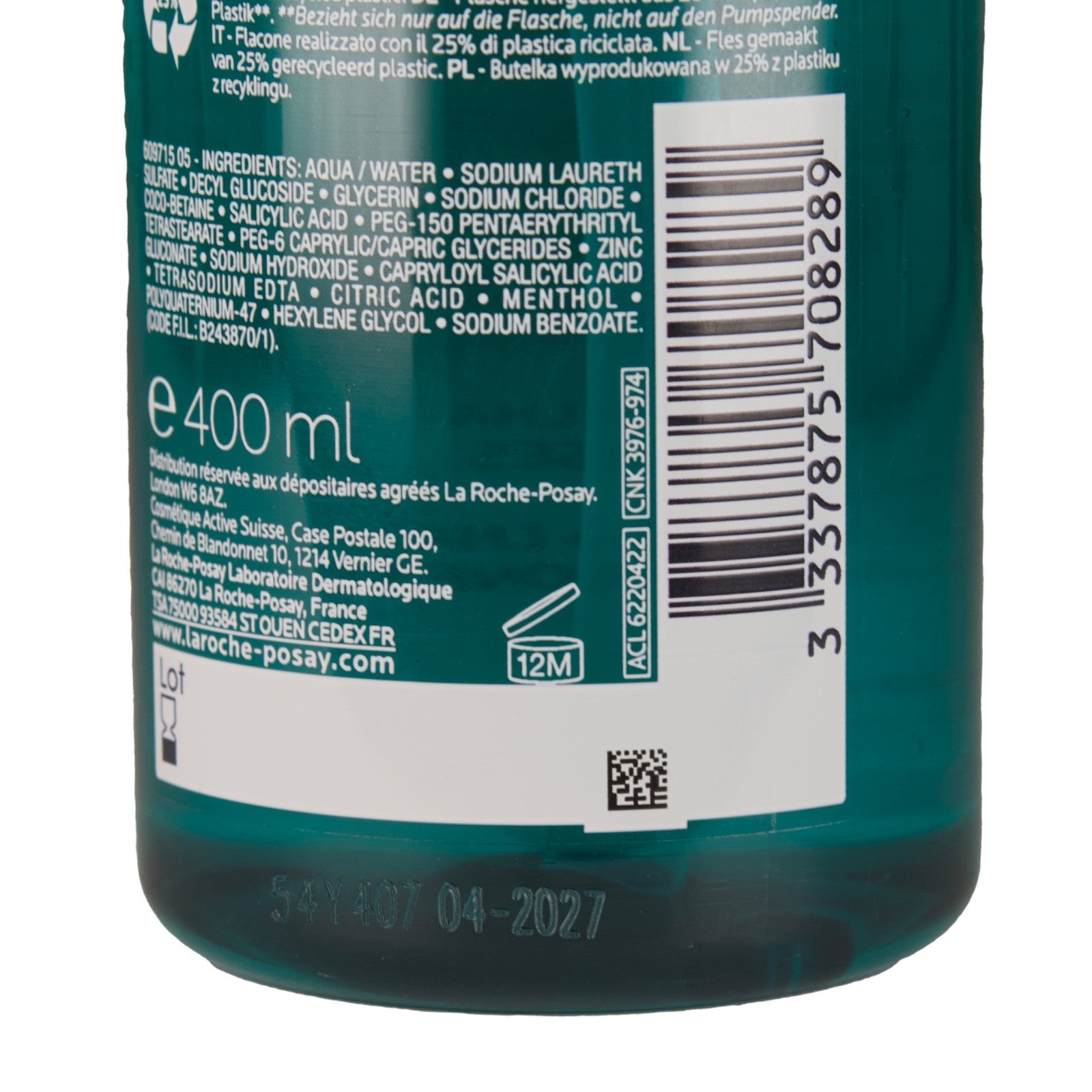 La Roche-Posay Effaclar Mikro-Peeling-Gel 400 ml