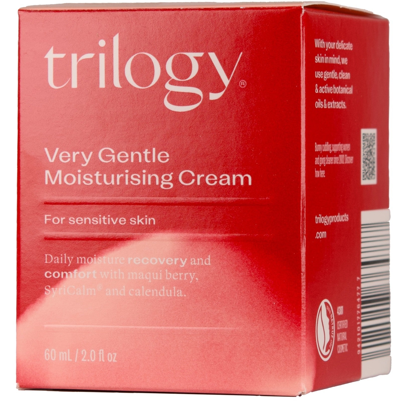 Trilogy – Sehr sanfte Feuchtigkeitscreme, 60 ml