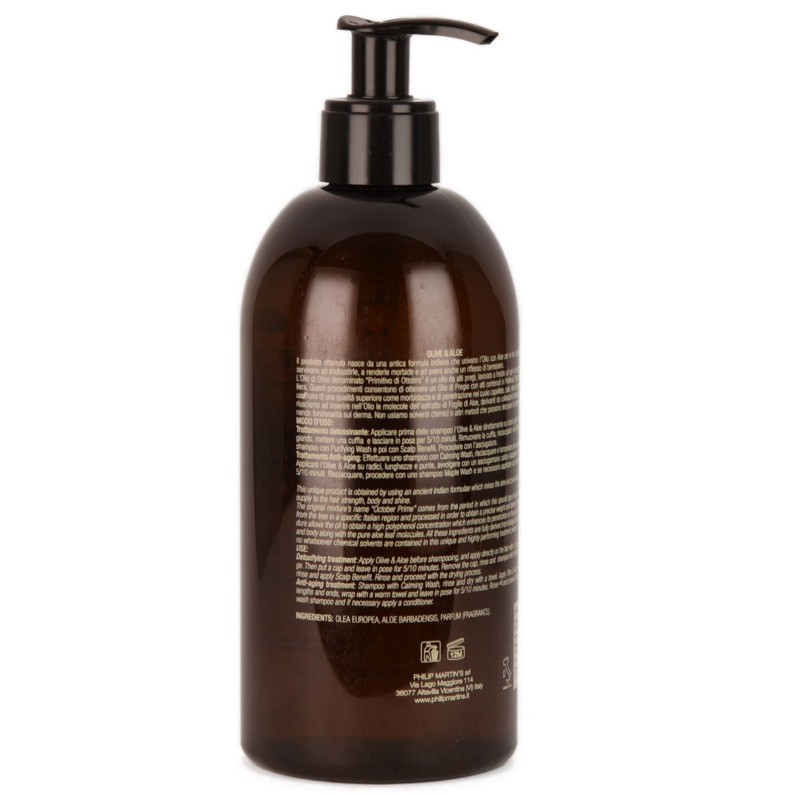 Philip Martins Oliven- und Aloe-Öl 500 ml