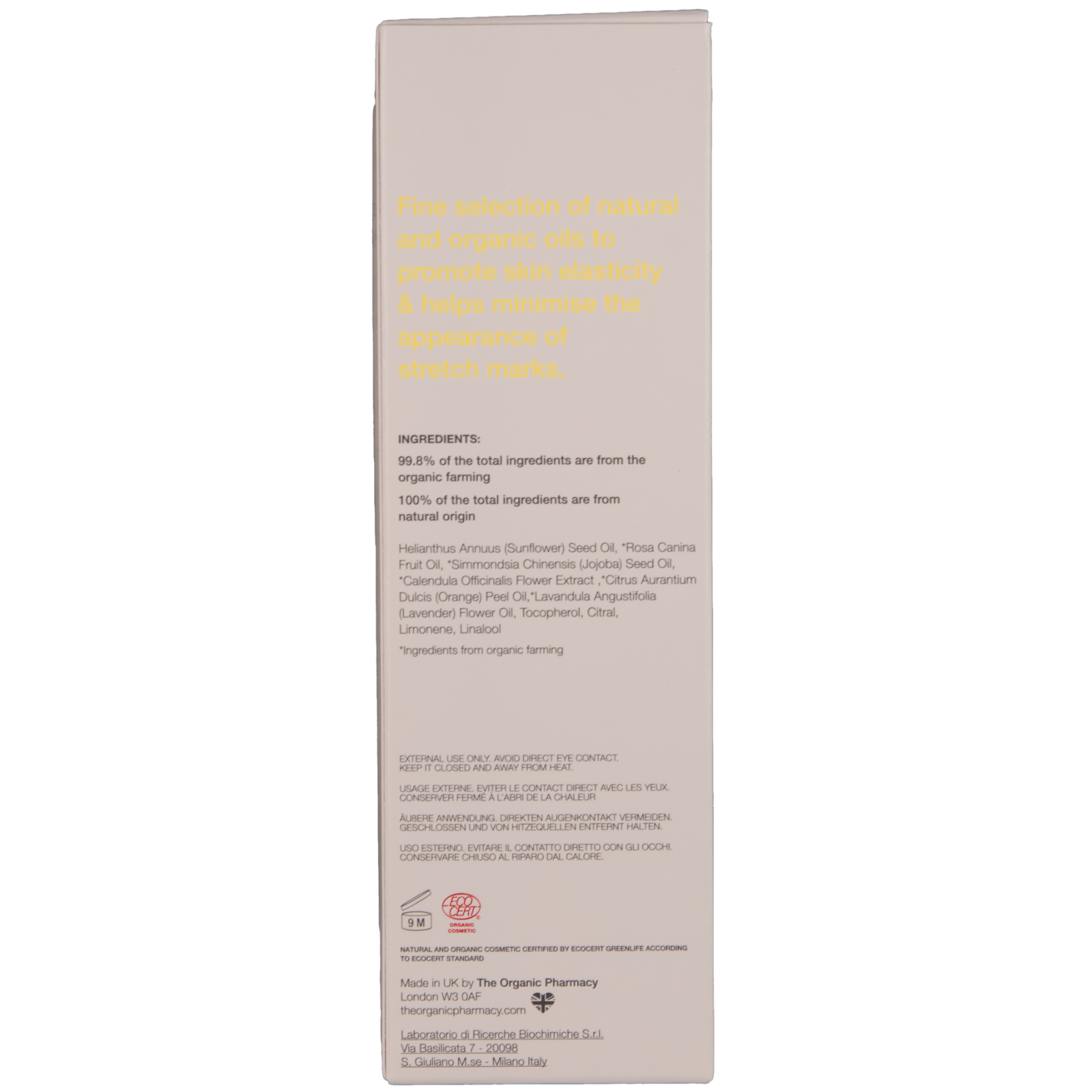 The Organic Pharmacy Dehnungsstreifenöl 100 ml