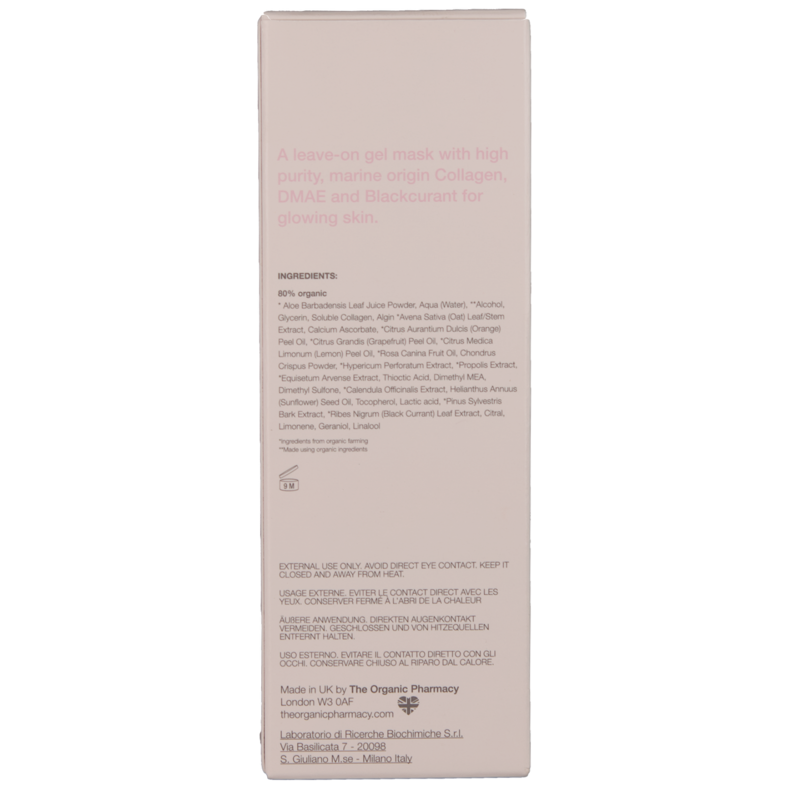 The Organic Pharmacy Collagen Boost Maske 50ml