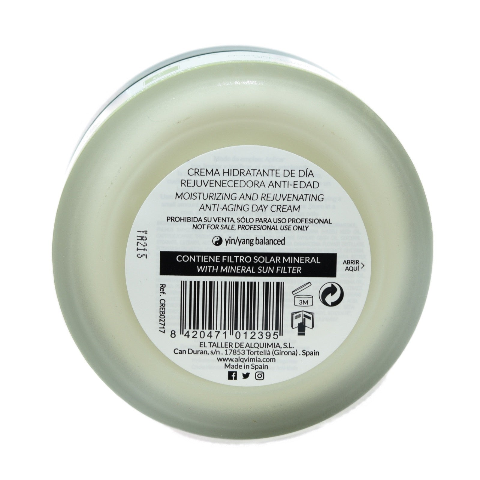 Alqvimia Verjüngungscreme 200 ml