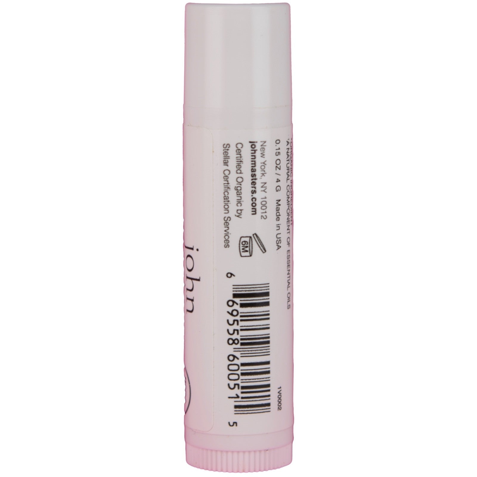 John Masters Organics Lip Calm Vanilla 4g