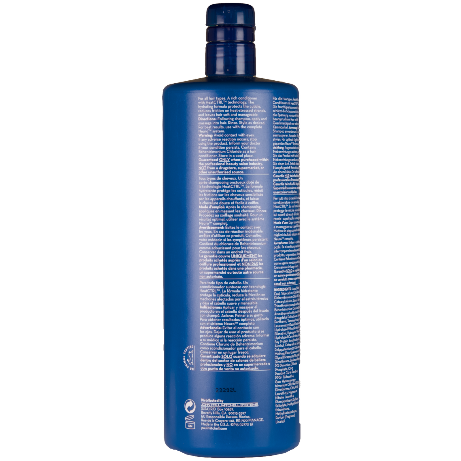 Paul Mitchell Neuro Rinse HeatCTRL Conditioner 1000ml