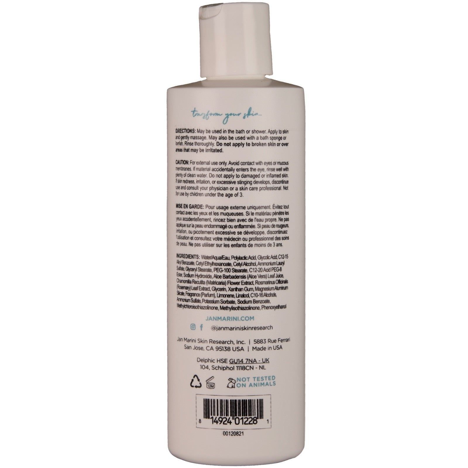 Jan Marini Bioglycolic Body Scrub 237ml