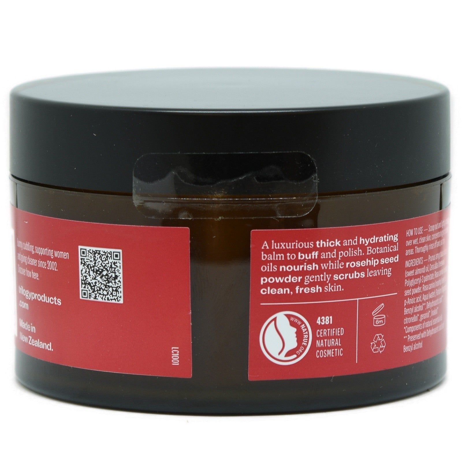 Trilogy Exfoliating Body Balm 185ml