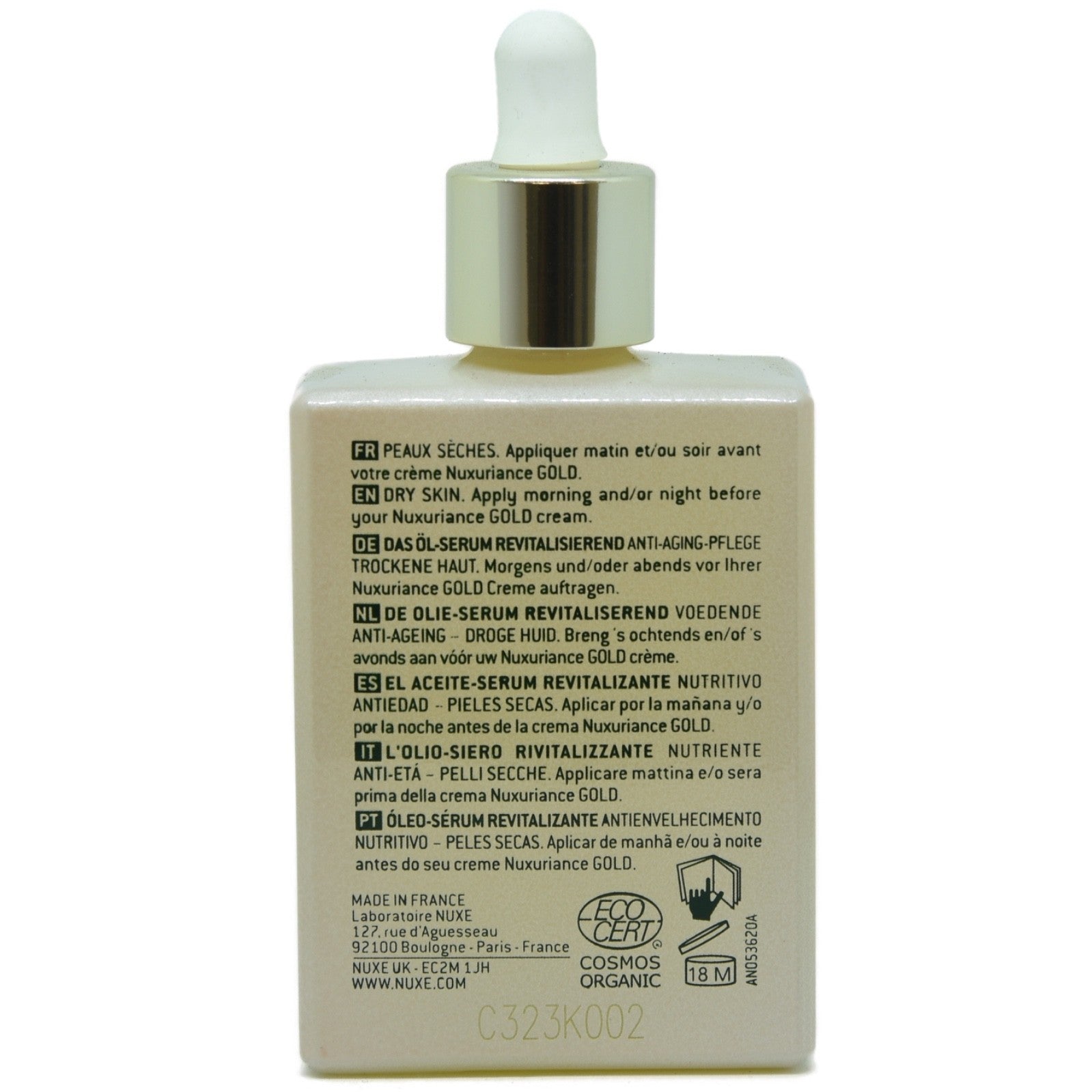 Nuxe NUXURIANCE GOLD Öl-Serum 30 ml