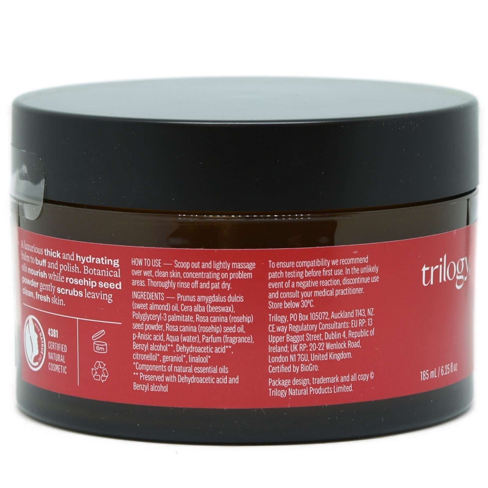 Trilogy Exfoliating Body Balm 185ml