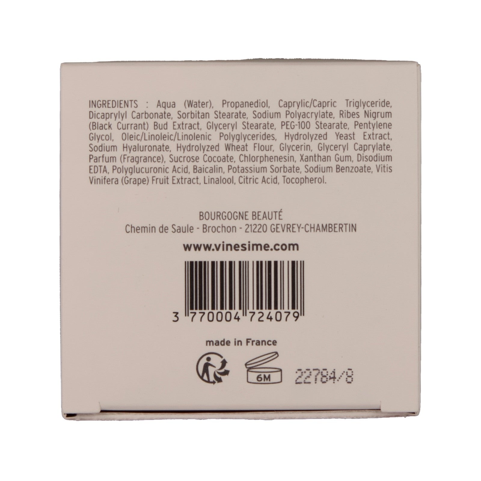 Vinesime Anti-Aging-Gesichtscreme 50 ml